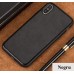 Carcasa subtire din piele lucrata manual pentru Iphone 6/6S Plus, Negru - Ultra-thin leather skin handmade case for iPhone 6/6S Plus, Black