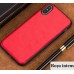 Carcasa subtire din piele lucrata manual pentru Iphone 7/8 Plus, Rosu intens - Thin-leather hand made case for Iphone 7/8 Plus, Intens Red