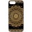 Husa vintage din lemn acacia pentru iPhone 7/8, pirogravura - Acacia wood vintage case for iPhone 7/8, phyrography "Oriental mandala"