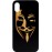 Husa vintage din lemn acacia pentru iPhone X, pirogravura - Acacia wood vintage case for iPhone X, phyrography "Mim Mask"
