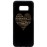 Husa vintage din lemn acacia pentru Samsung Galaxy S8 Plus, pirogravura - Acacia wood vintage case for Samsung Galaxy S8 Plus, phyrography "Heart with a Multilingual Message"
