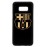 Husa vintage din lemn acacia pentru Samsung Galaxy S8 Plus, pirogravura - Acacia wood vintage case for Samsung Galaxy S8 Plus, phyrography "Logo FC Barcelona"