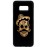 Husa vintage din lemn acacia pentru Samsung Galaxy S8 Plus, pirogravura - Acacia wood vintage case for Samsung Galaxy S8 Plus, phyrography "Pirat Skull"