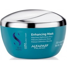 Masca pentru par cret - Curls Enhancing Mask - Semi Di Lino - Curls - Alfaparf Milano - 200 ml