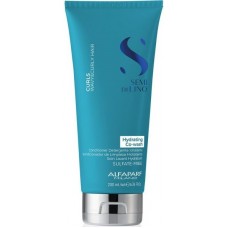 Balsam de curatare pentru par cret - Curls Hydrating Co-Wash - Semi Di Lino - Curls - Alfaparf Milano - 200 ml