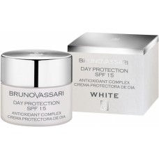 Crema hidratanta pentru albire - White Day Protection SPF 15 - Bruno Vassari - 50 ml
