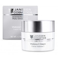 Crema Energizanta Cu Vitamina C - Vitaforce C Cream - Demanding Skin - Janssen Cosmetics - 50 ml