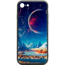 Husa eleganta ultra-subtire de lux pentru iPhone 7/8, patern - Luxury ultra-thin case for iPhone 7/8, patern "Night Decor"