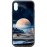 Husa eleganta ultra-subtire de lux pentru iPhone X, patern - Luxury ultra-thin case for iPhone X, patern "Silver Moon"