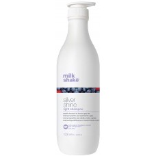 Sampon pigmentat anti-ingalbenire pentru parul blond, carunt sau decolorat - Light Shampoo - Silver Shine - Milk Shake - 1000 ml