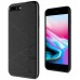 Husa magnetică din silicon mat anti amprentă - Magic Case for Apple IPhone 8 Plus, black - Nillkin