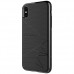 Husa magnetică din silicon mat anti amprentă - Magic Case for Apple IPhone X, black - Nillkin