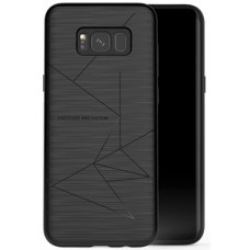 Husa magnetică din silicon mat anti amprentă - Magic Case for Samsung Galaxy S8, black - Nillkin