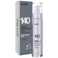 Crema De Noapte Cu Retinol - 140 Retinol Night Cream - Clinical Repair Care - Purles - 50 ml