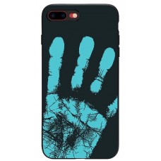 Carcasa termosensibila pentru Huawei P10, Albastru inchis - Thermosensitive case for Huawei P10, Dark-Blue