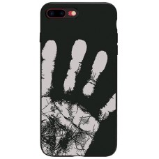 Carcasa termosensibila pentru iPhone 7/8, Negru - Thermosensitive case for iPhone 7/8, Black