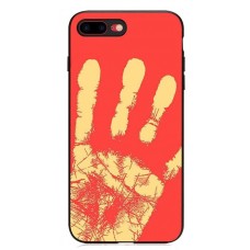 Husa termosensibila pentru OnePlus 6, Rosu - Thermosensitive case for OnePlus 6, Red