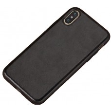 Carcasa subtire din piele lucrata manual pentru Iphone 6/6S Plus, Negru - Ultra-thin leather skin handmade case for iPhone 6/6S Plus, Black