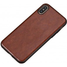 Carcasa subtire din piele lucrata manual pentru Iphone 6/6S Plus, Cafeniu - Ultra-thin leather skin handmade case for iPhone 6/6S Plus, Light-Brown