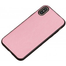 Carcasa subtire din piele lucrata manual pentru Iphone 7/8, Roz - Ultra-thin leather skin handmade case for iPhone 7/8, Pink